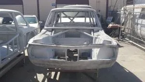 METADATA-START Vintage BMW being transformed into a race-ready beast