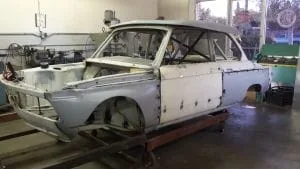 METADATA-START BMW body in mid restoration